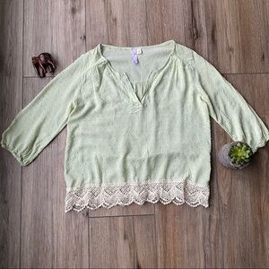 Light Green Blouse